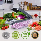 Multi-Blade Vegetable Chopper – Dice in 10 Seconds