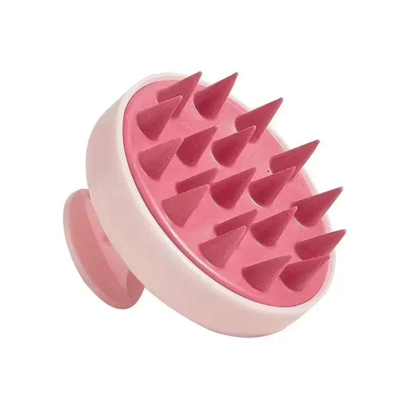 Silicone Scalp Massager Brush – 22-Bristle Design