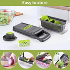 Multi-Blade Vegetable Chopper – Dice in 10 Seconds