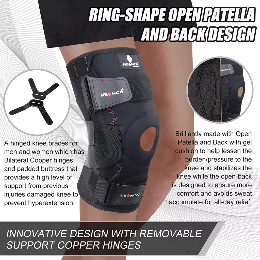 Compression Knee Brace – Dual Side Stabilizers