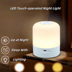 Portable LED Touch Lamp — 3 Color Modes, 30 Days on One Charge