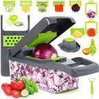 Multi-Blade Vegetable Chopper – Dice in 10 Seconds