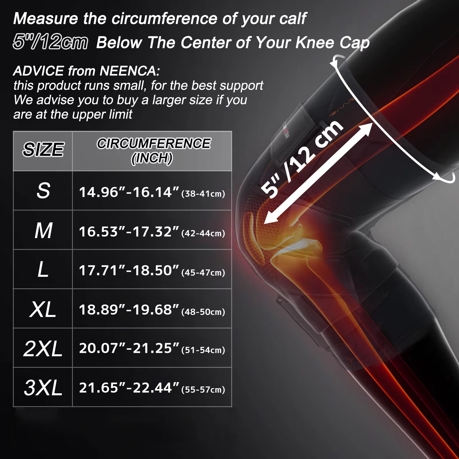 Compression Knee Brace – Dual Side Stabilizers
