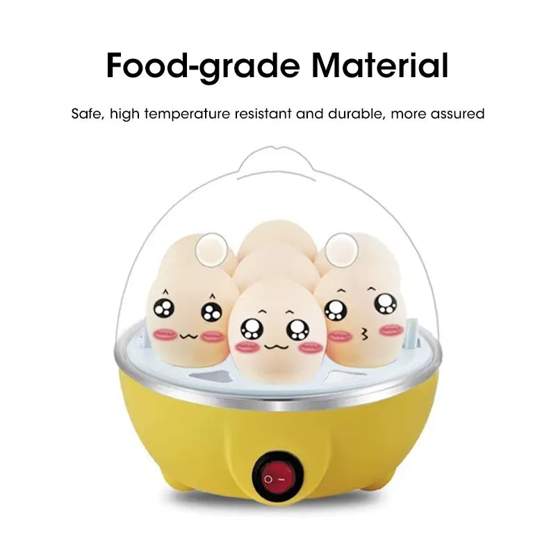 Electric Egg Cooker – 7 Eggs, Auto Shut-Off