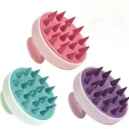 Silicone Scalp Massager Brush – 22-Bristle Design
