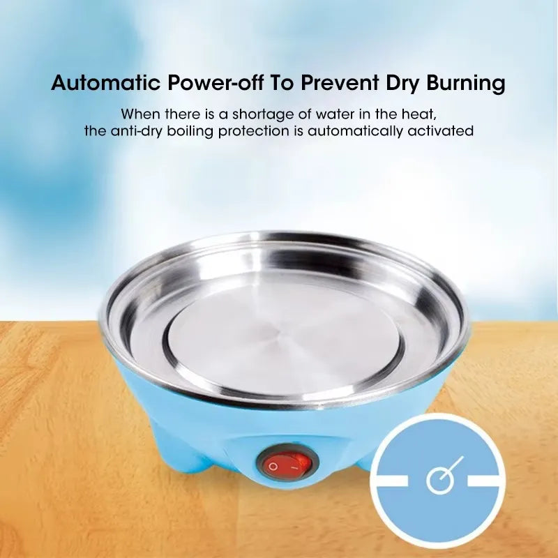 Electric Egg Cooker – 7 Eggs, Auto Shut-Off