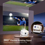 Mini LED Projector – 100-Inch Screen