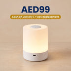 Portable LED Touch Lamp 3 Warm Color Modes 1 Month Battery | مصباح لمسي محمول بثلاثة أوضاع إضاءة دافئة وبطارية تدوم شهراً