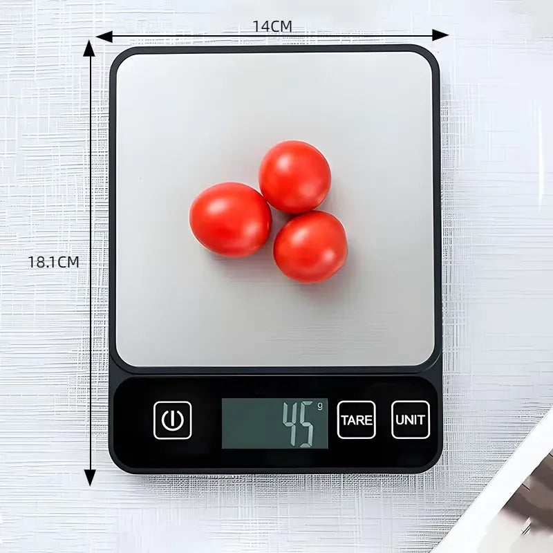 Digital Kitchen Scale – 1g Precision, 5kg Capacity