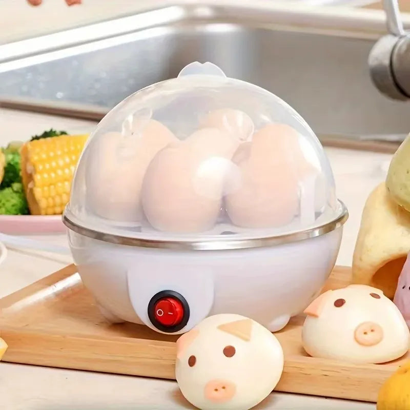 Electric Egg Cooker – 7 Eggs, Auto Shut-Off