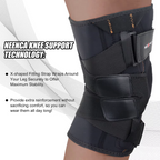 Compression Knee Brace – Dual Side Stabilizers