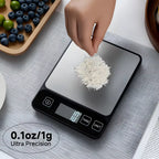 Digital Kitchen Scale – 1g Precision, 5kg Capacity